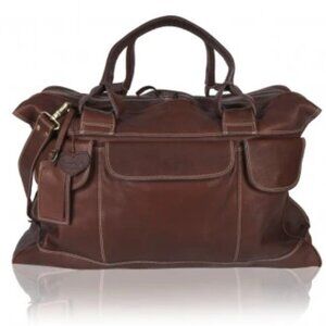 Blondie Mania Torrentes Bag Rich Brown with Blue Suede